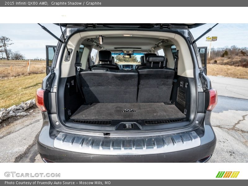  2015 QX80 AWD Trunk