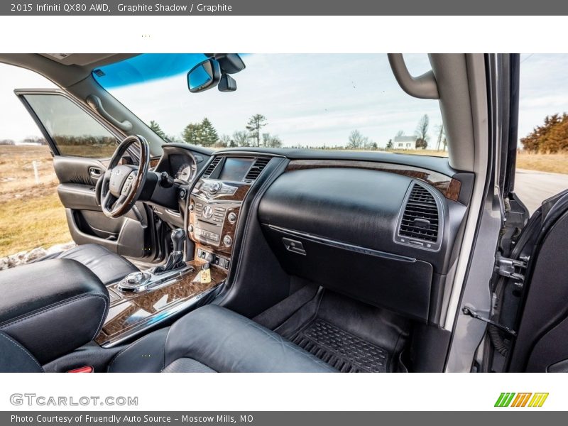Graphite Shadow / Graphite 2015 Infiniti QX80 AWD