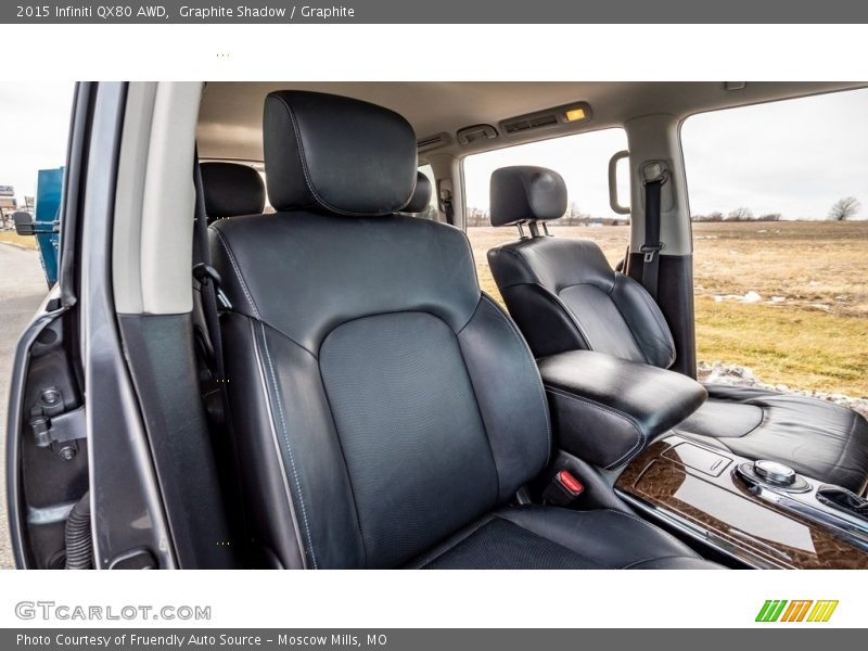 Graphite Shadow / Graphite 2015 Infiniti QX80 AWD