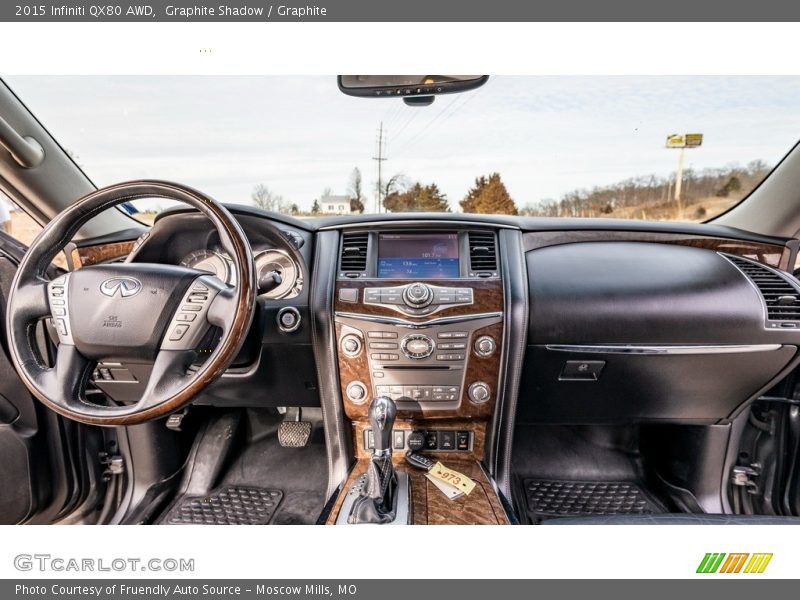 Dashboard of 2015 QX80 AWD