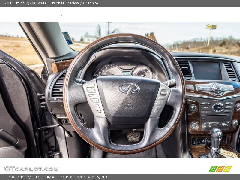  2015 QX80 AWD Steering Wheel
