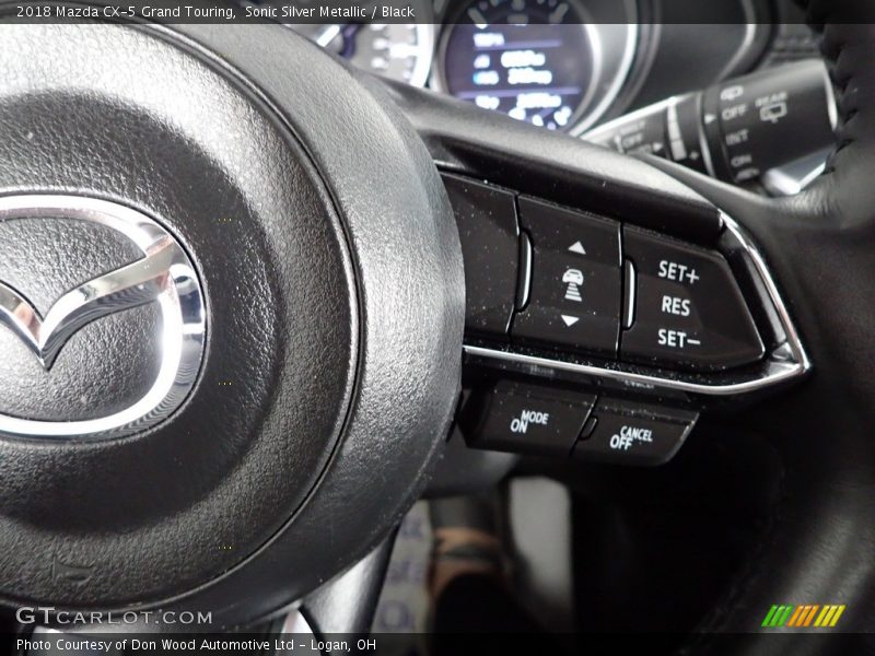 Sonic Silver Metallic / Black 2018 Mazda CX-5 Grand Touring
