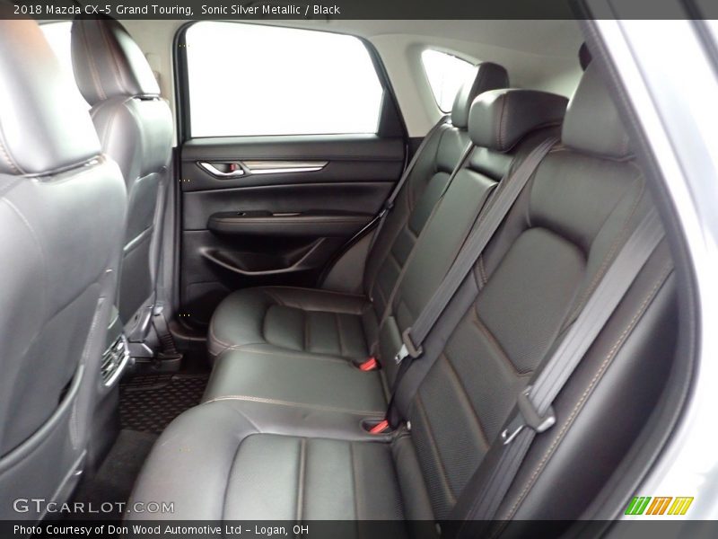 Sonic Silver Metallic / Black 2018 Mazda CX-5 Grand Touring