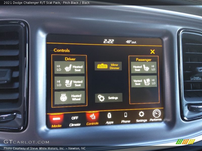Pitch Black / Black 2021 Dodge Challenger R/T Scat Pack