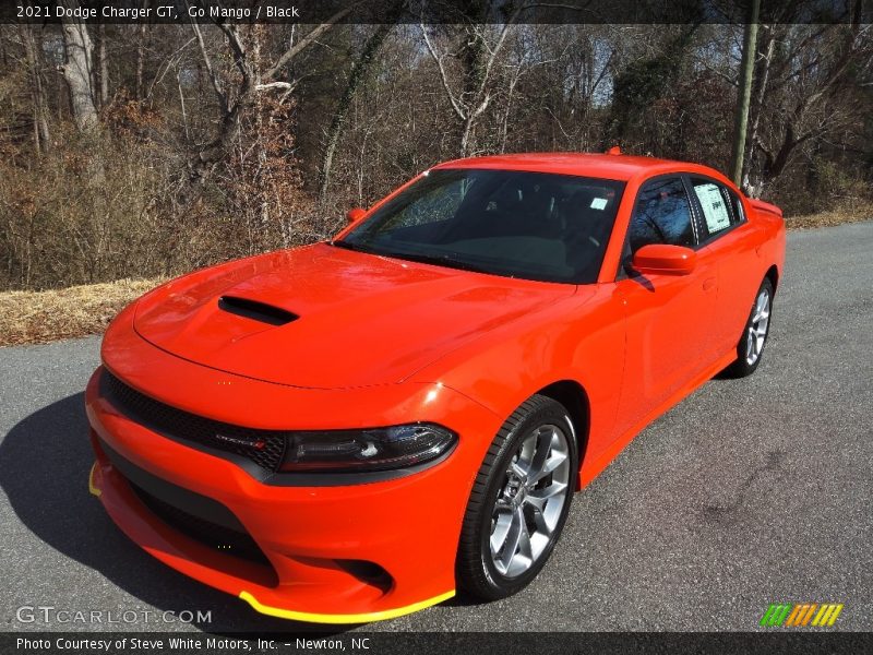 Go Mango / Black 2021 Dodge Charger GT