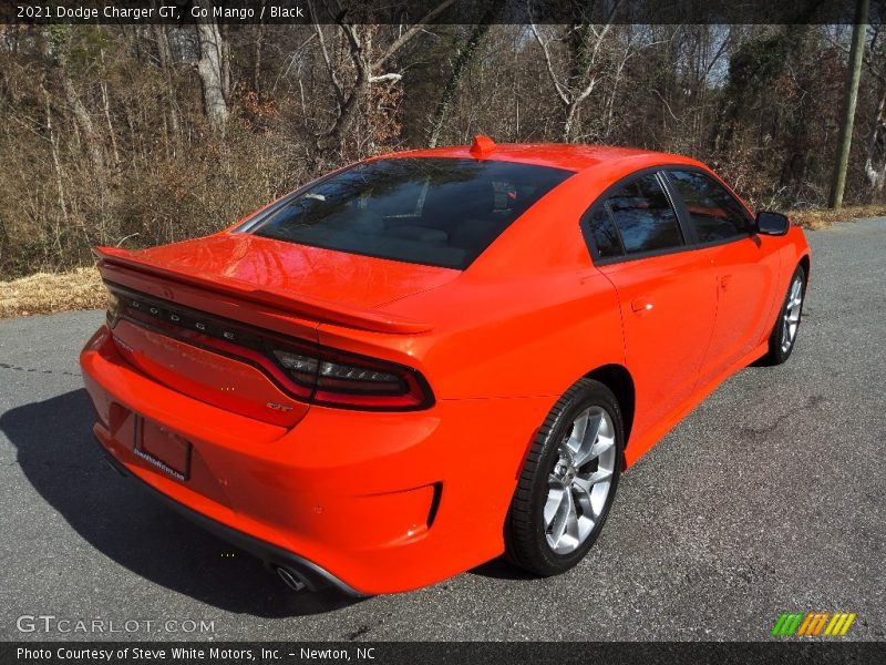 Go Mango / Black 2021 Dodge Charger GT