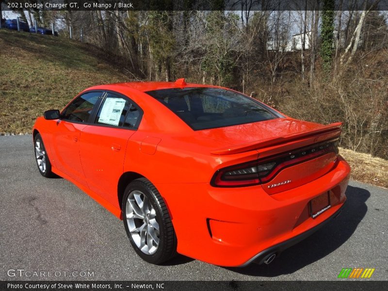 Go Mango / Black 2021 Dodge Charger GT