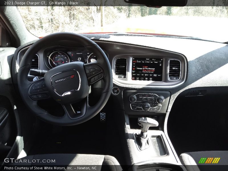 Go Mango / Black 2021 Dodge Charger GT