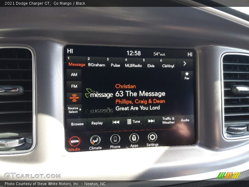 Go Mango / Black 2021 Dodge Charger GT