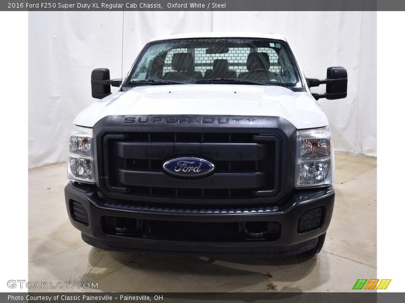 Oxford White / Steel 2016 Ford F250 Super Duty XL Regular Cab Chassis
