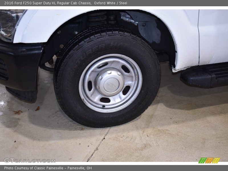 Oxford White / Steel 2016 Ford F250 Super Duty XL Regular Cab Chassis
