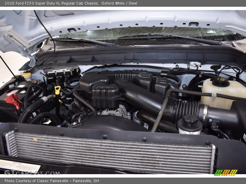 Oxford White / Steel 2016 Ford F250 Super Duty XL Regular Cab Chassis