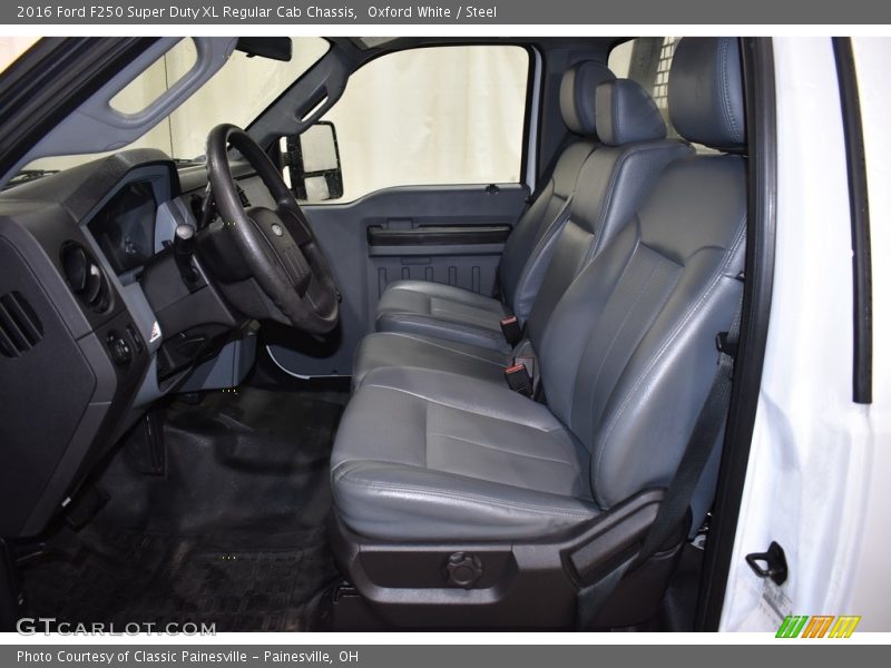 Oxford White / Steel 2016 Ford F250 Super Duty XL Regular Cab Chassis