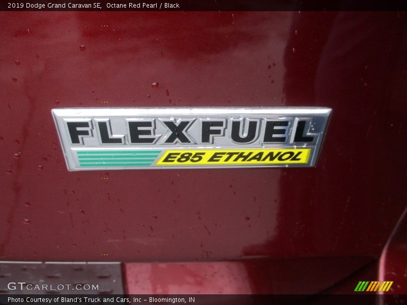 Octane Red Pearl / Black 2019 Dodge Grand Caravan SE