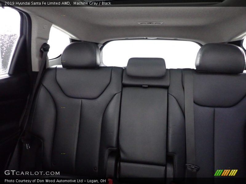 Machine Gray / Black 2019 Hyundai Santa Fe Limited AWD