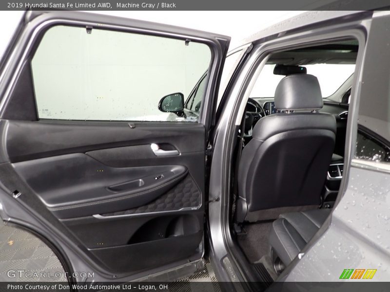 Machine Gray / Black 2019 Hyundai Santa Fe Limited AWD