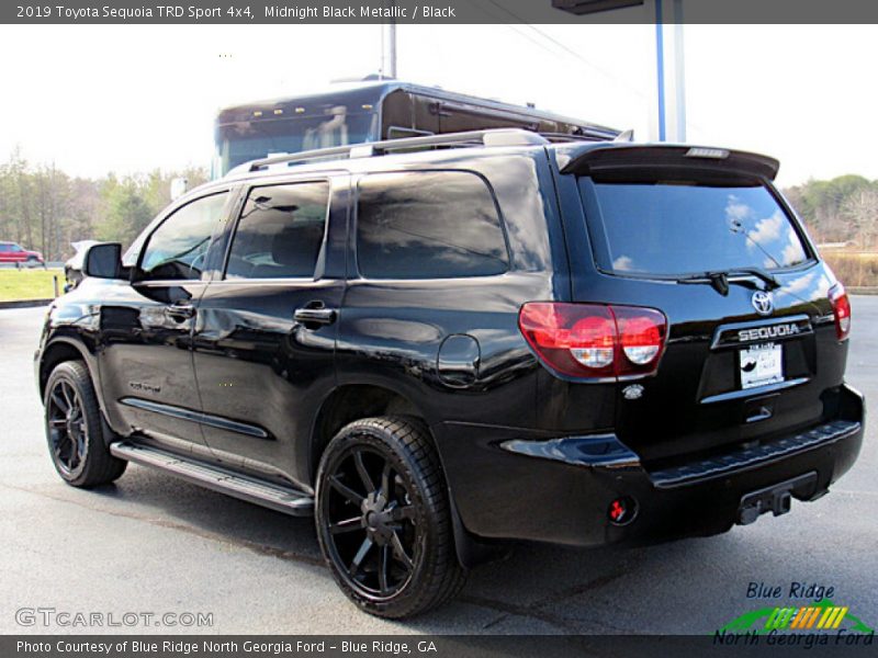 Midnight Black Metallic / Black 2019 Toyota Sequoia TRD Sport 4x4