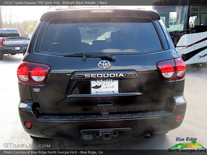 Midnight Black Metallic / Black 2019 Toyota Sequoia TRD Sport 4x4