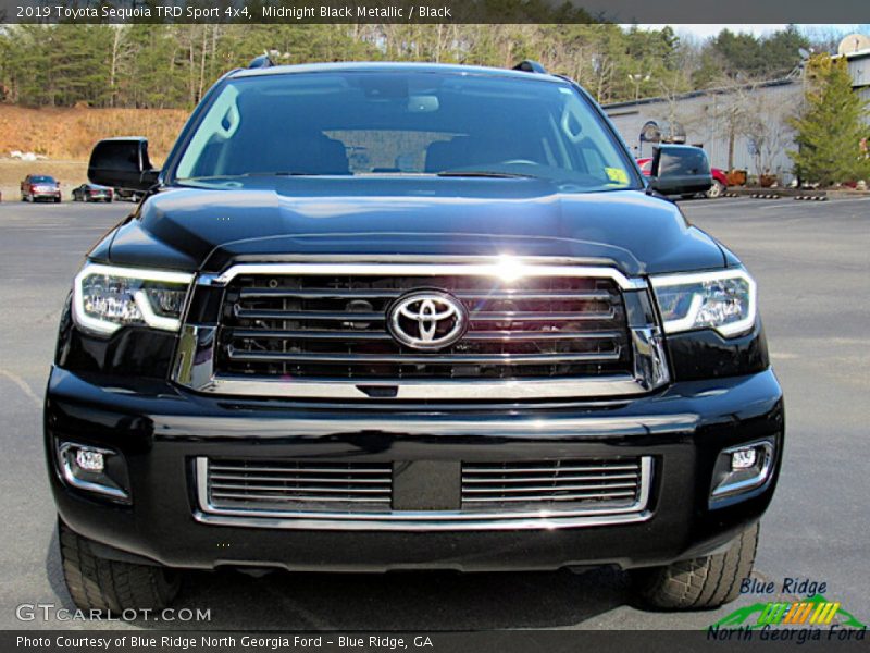 Midnight Black Metallic / Black 2019 Toyota Sequoia TRD Sport 4x4