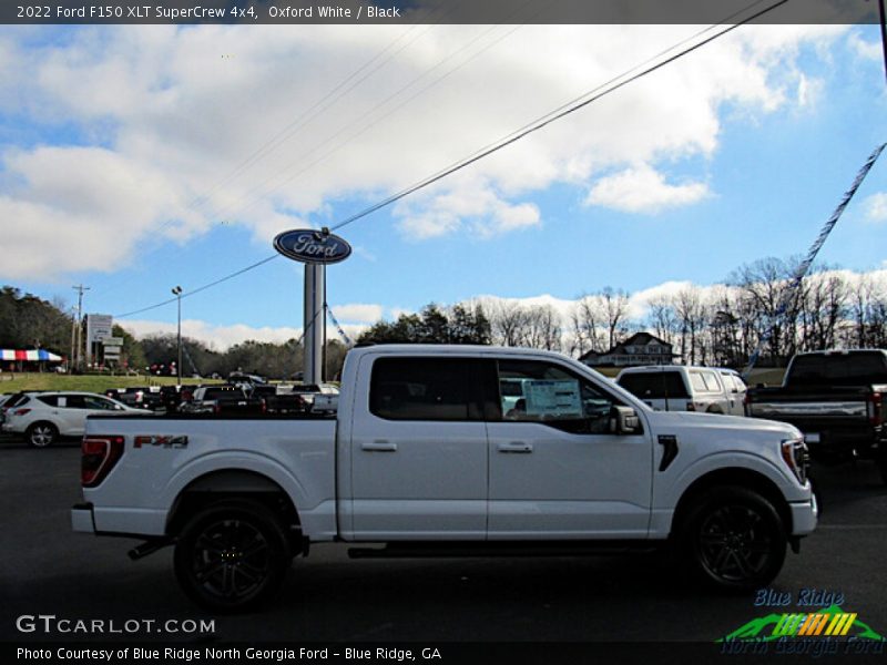 Oxford White / Black 2022 Ford F150 XLT SuperCrew 4x4