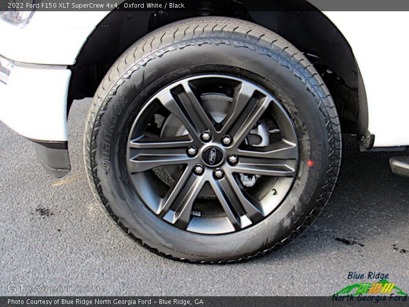 Oxford White / Black 2022 Ford F150 XLT SuperCrew 4x4