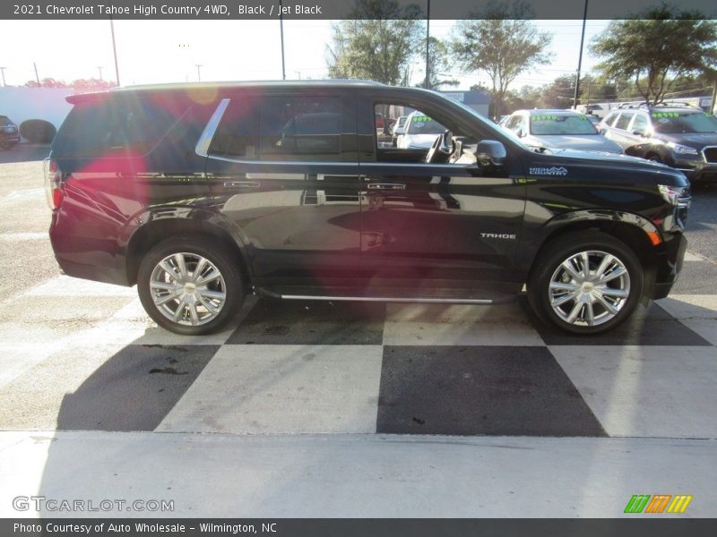 Black / Jet Black 2021 Chevrolet Tahoe High Country 4WD