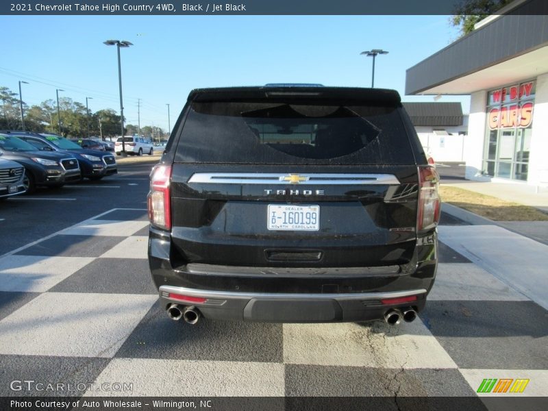 Black / Jet Black 2021 Chevrolet Tahoe High Country 4WD