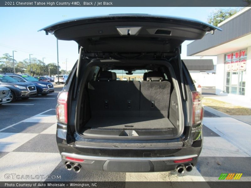 Black / Jet Black 2021 Chevrolet Tahoe High Country 4WD