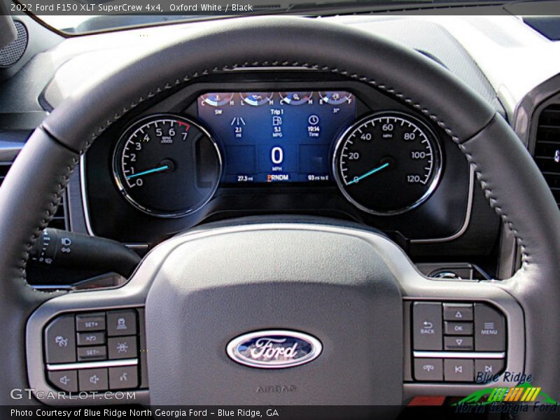Oxford White / Black 2022 Ford F150 XLT SuperCrew 4x4