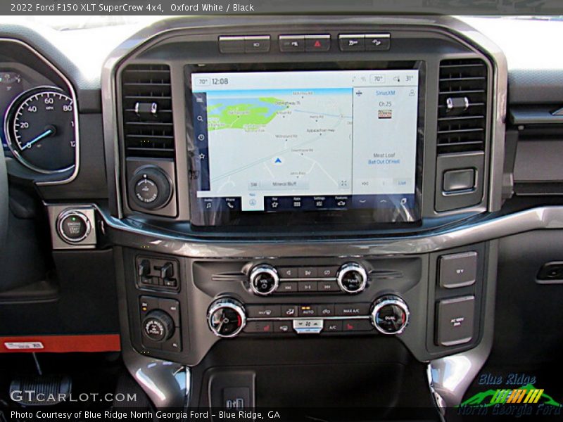 Oxford White / Black 2022 Ford F150 XLT SuperCrew 4x4