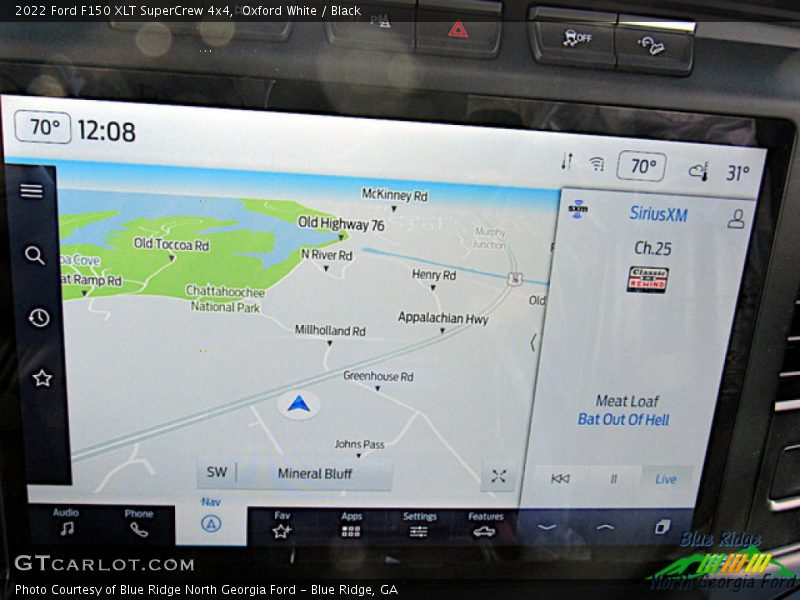 Oxford White / Black 2022 Ford F150 XLT SuperCrew 4x4