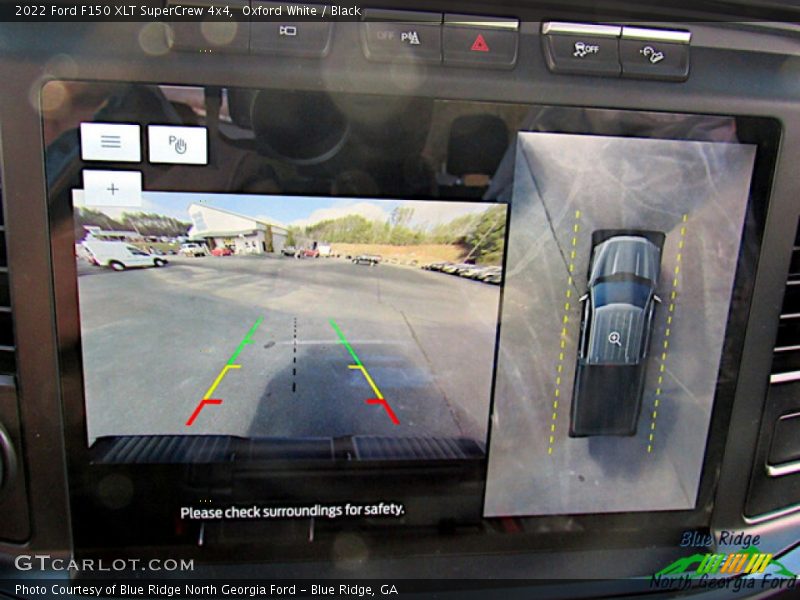 Oxford White / Black 2022 Ford F150 XLT SuperCrew 4x4