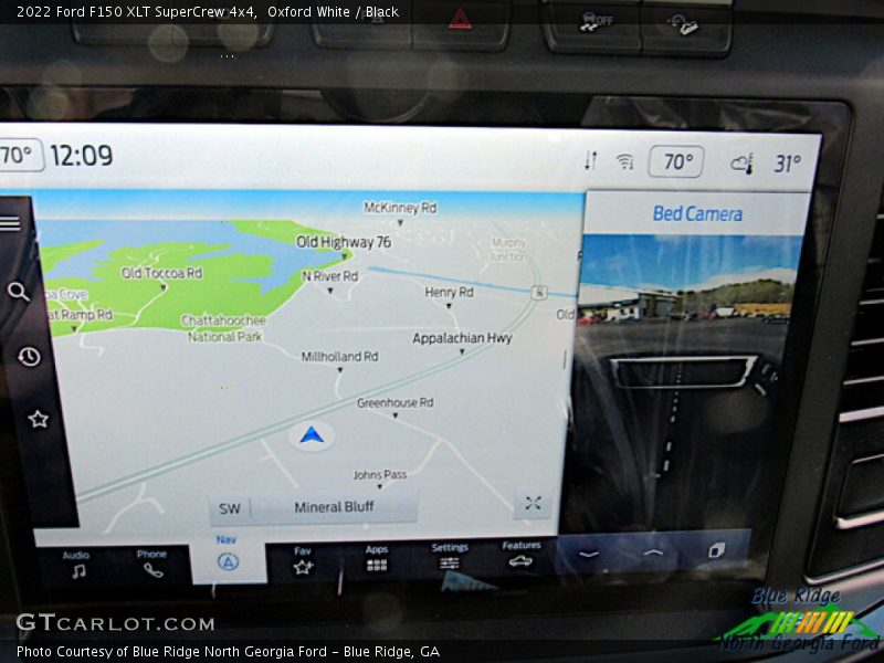 Oxford White / Black 2022 Ford F150 XLT SuperCrew 4x4