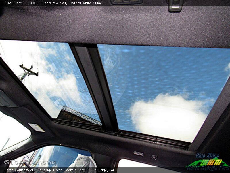 Oxford White / Black 2022 Ford F150 XLT SuperCrew 4x4