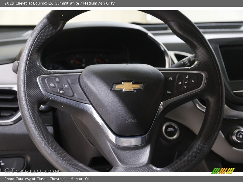 Summit White / Medium Ash Gray 2019 Chevrolet Equinox LS