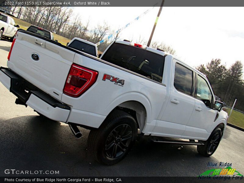 Oxford White / Black 2022 Ford F150 XLT SuperCrew 4x4