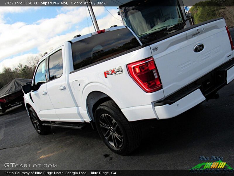Oxford White / Black 2022 Ford F150 XLT SuperCrew 4x4