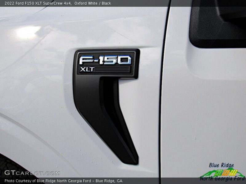 Oxford White / Black 2022 Ford F150 XLT SuperCrew 4x4