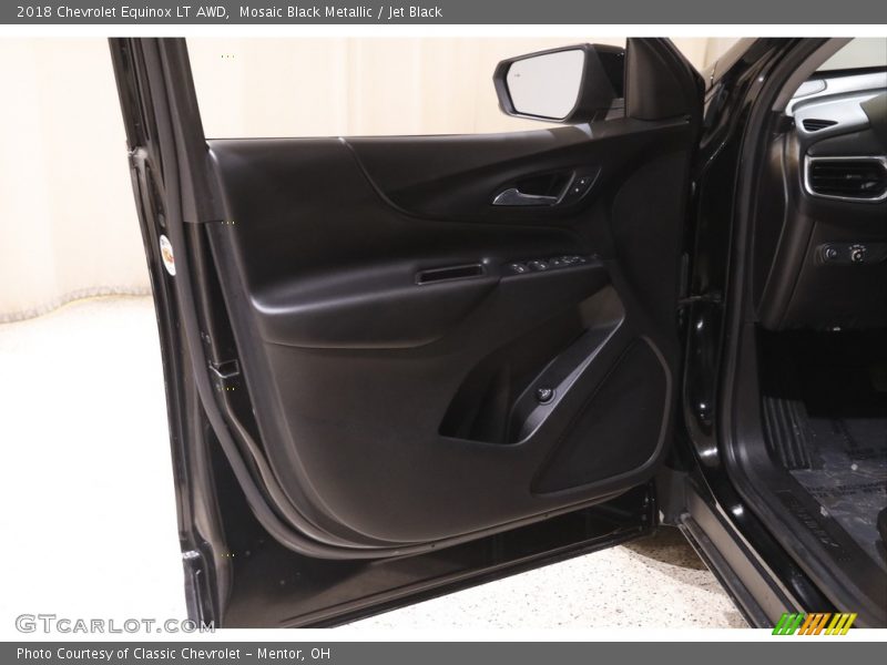 Mosaic Black Metallic / Jet Black 2018 Chevrolet Equinox LT AWD