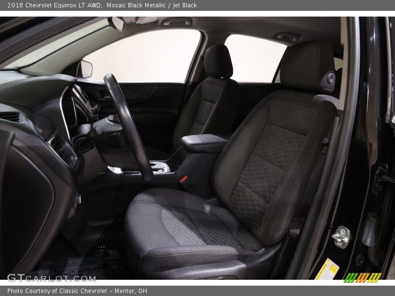 Mosaic Black Metallic / Jet Black 2018 Chevrolet Equinox LT AWD