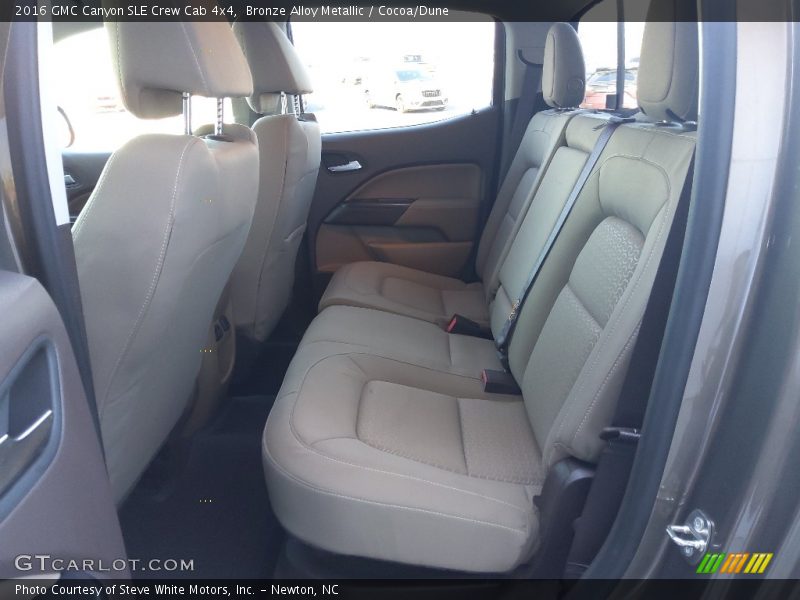 Bronze Alloy Metallic / Cocoa/Dune 2016 GMC Canyon SLE Crew Cab 4x4