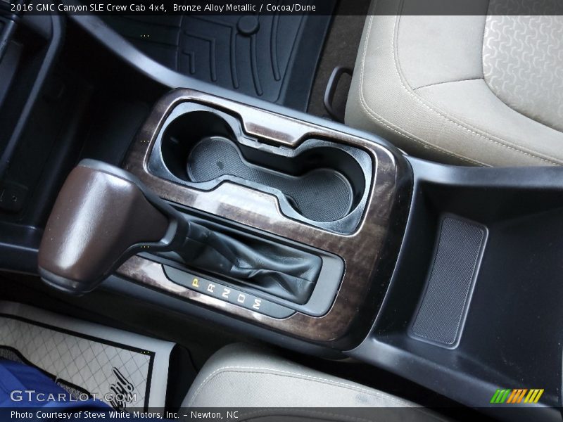 Bronze Alloy Metallic / Cocoa/Dune 2016 GMC Canyon SLE Crew Cab 4x4
