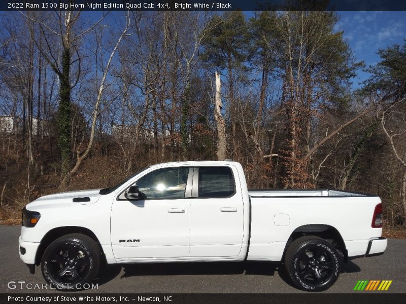 2022 1500 Big Horn Night Edition Quad Cab 4x4 Bright White