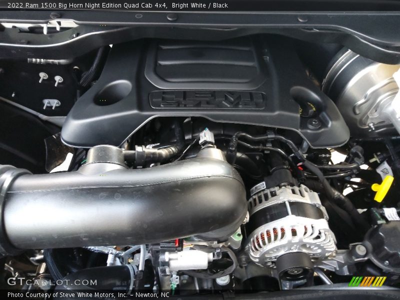  2022 1500 Big Horn Night Edition Quad Cab 4x4 Engine - 5.7 Liter OHV HEMI 16-Valve VVT MDS V8