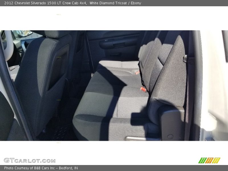 White Diamond Tricoat / Ebony 2012 Chevrolet Silverado 1500 LT Crew Cab 4x4
