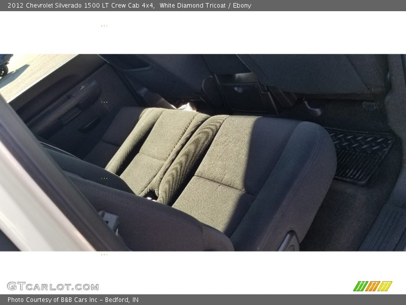 White Diamond Tricoat / Ebony 2012 Chevrolet Silverado 1500 LT Crew Cab 4x4