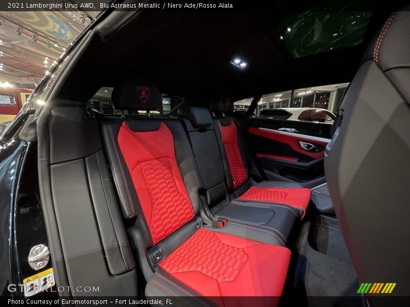 Rear Seat of 2021 Urus AWD