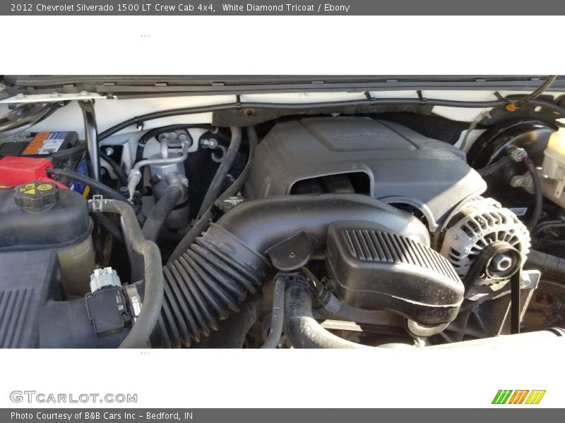 White Diamond Tricoat / Ebony 2012 Chevrolet Silverado 1500 LT Crew Cab 4x4