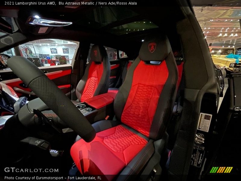 Front Seat of 2021 Urus AWD