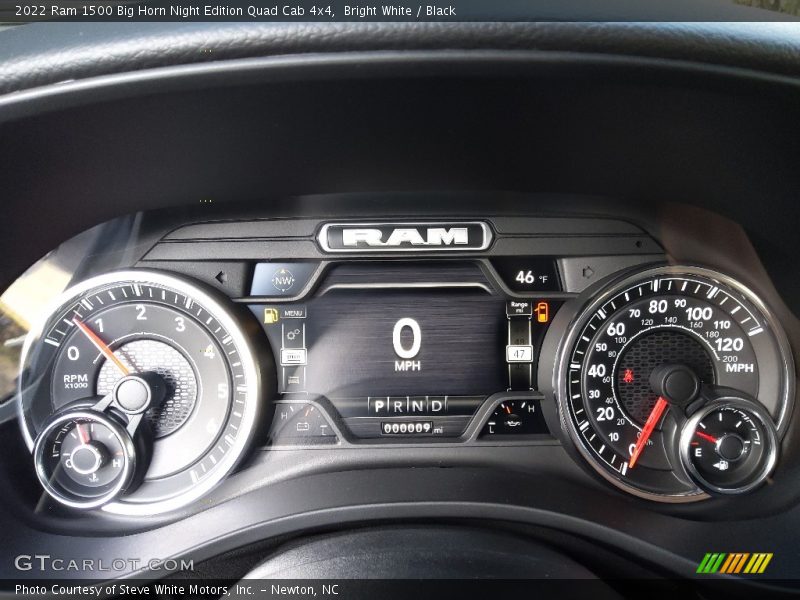 2022 1500 Big Horn Night Edition Quad Cab 4x4 Big Horn Night Edition Quad Cab 4x4 Gauges